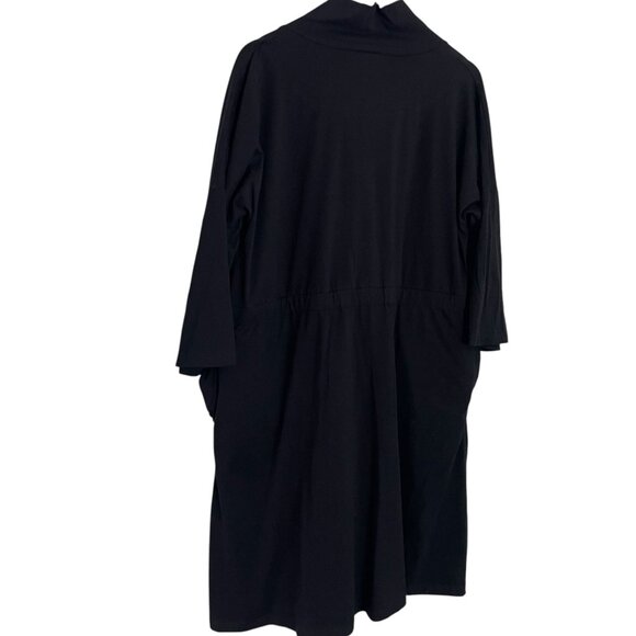 Brobe Surgery Recovery Bath Robe Size XL Black Post Op Inner Drain Pockets - Picture 3 of 6